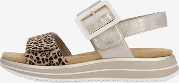 REMONTE Sandal in Beige: front