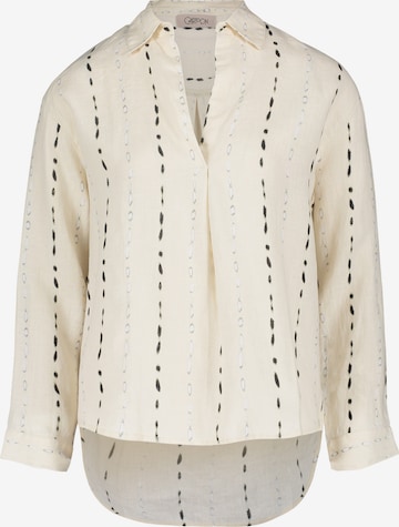 Cartoon Blouse in Beige: voorkant