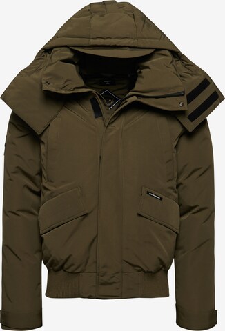 Superdry Winter Jacket 'Expedition Everest' in Green: front