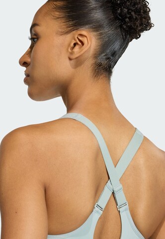 Bustino Reggiseno sportivo 'Optime' di ADIDAS PERFORMANCE in verde