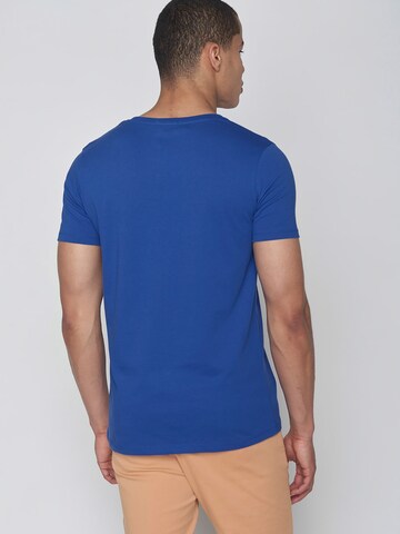 GREENBOMB Shirt 'Bike Path' in Blue