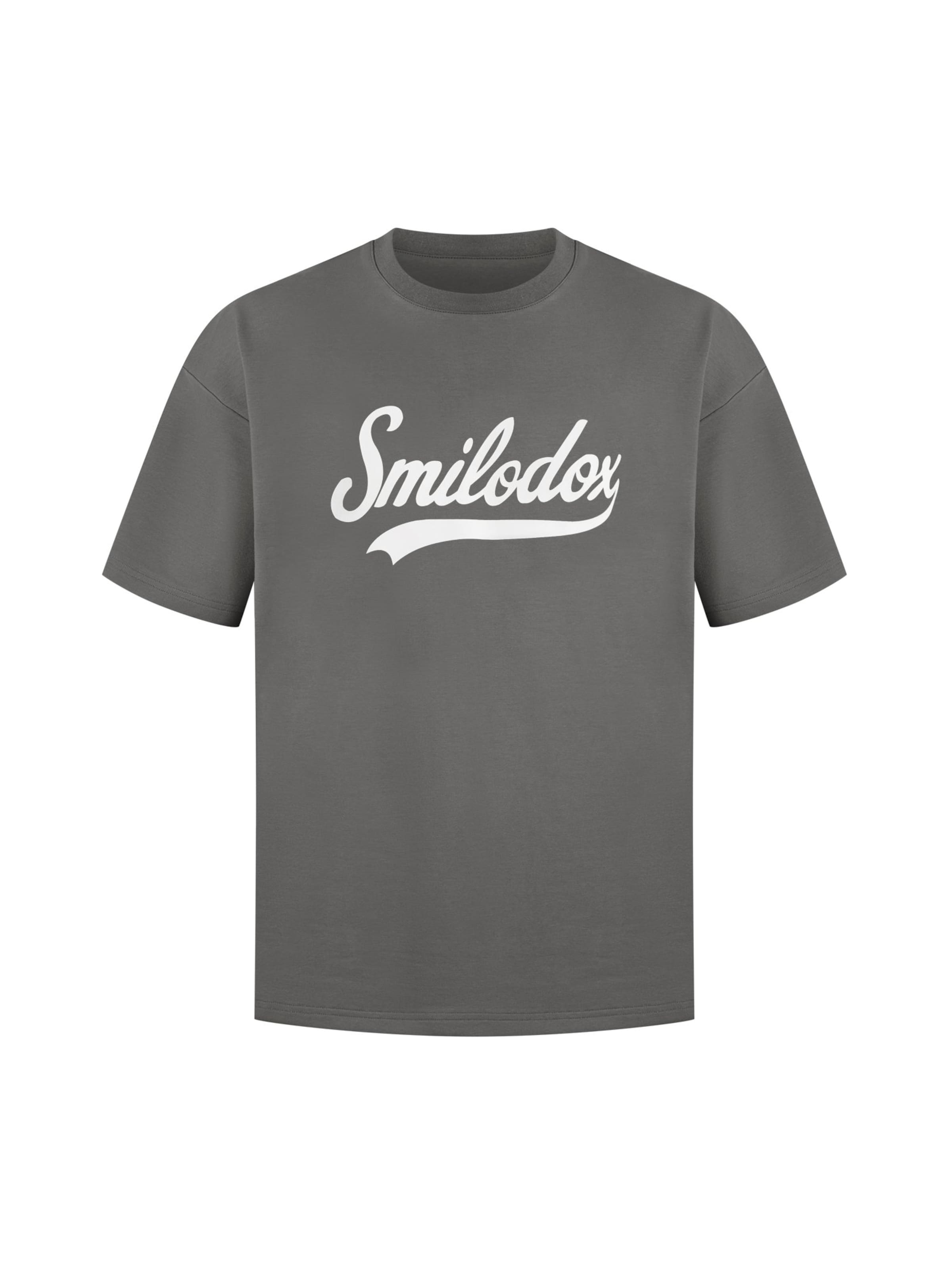 Smilodox Shirt ' Lorik ' in Grey: front