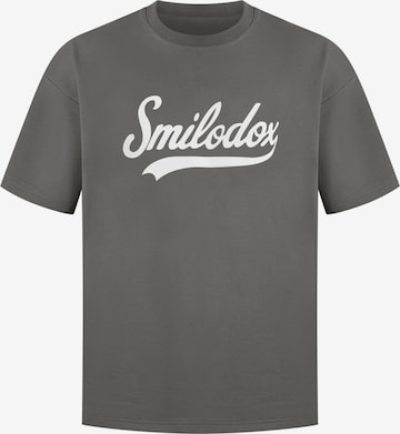 Smilodox Shirt ' Lorik ' in Grey: front