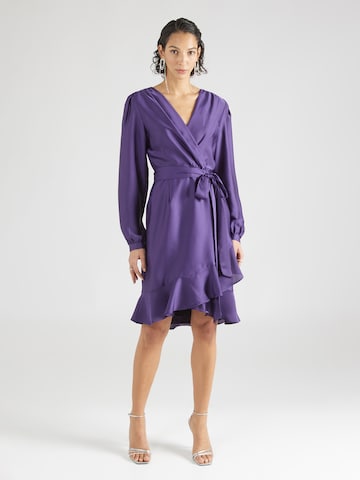 Robe de cocktail SWING en violet