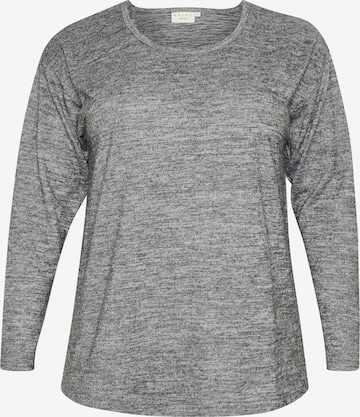 pilka KAFFE CURVE Marškinėliai 'KC Annie': priekis