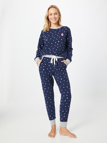 DKNY Intimates Pyjama in Blau: predná strana