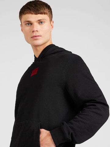 HUGO Sweatshirt 'Daratscho' in Schwarz