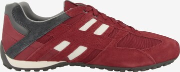 GEOX Sneakers 'Uomo Snake' in Red