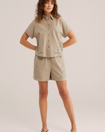 WE Fashion Blúz - bézs