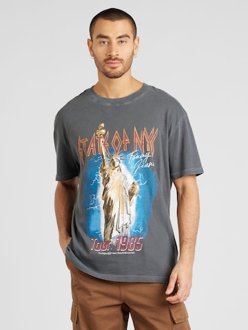 T-Shirt Tommy Jeans en gris : devant