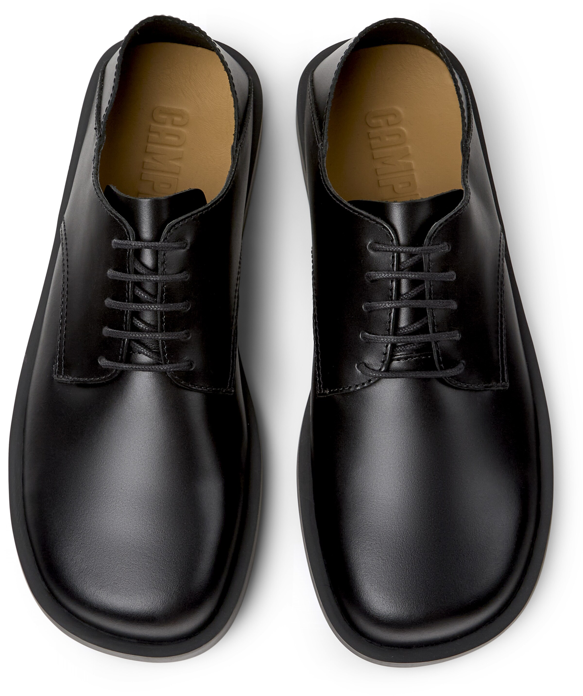 Chaussure à lacets 'Don' CAMPER en noir