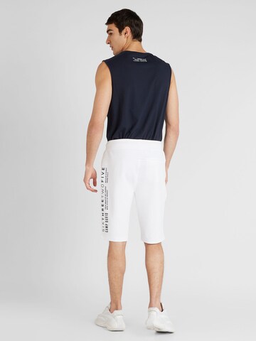 CAMP DAVID Regular Broek in Wit