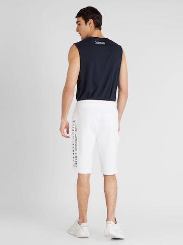 Regular Pantalon CAMP DAVID en blanc