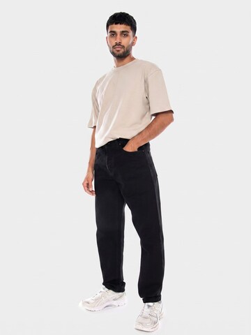 Baggy Jeans 'NEWEL PANT BLACK ONE WASH' di Carhartt WIP in nero: frontale