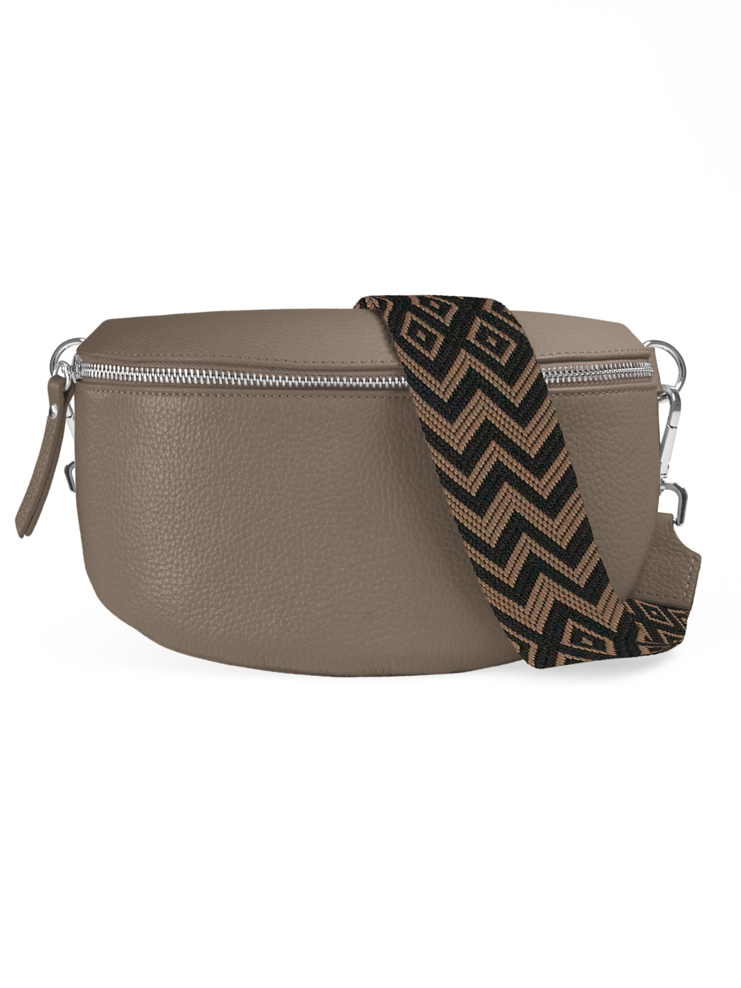 lePelou Belt bag 'THEA medium' in Grey: front