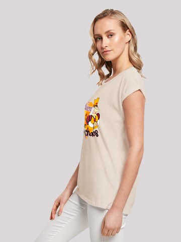 T-shirt 'Alice im Wunderland Queen Of Hearts' F4NT4STIC en beige