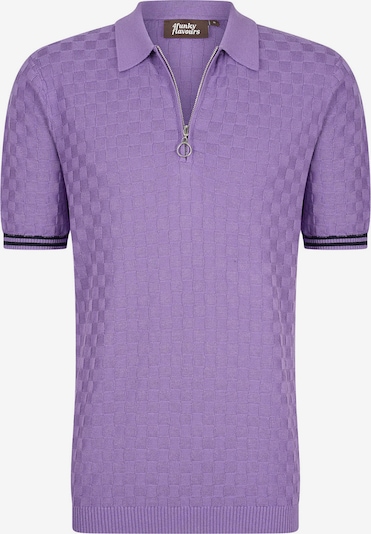 4funkyflavours Shirt 'Final Form' in de kleur Donkerblauw / Sering, Productweergave