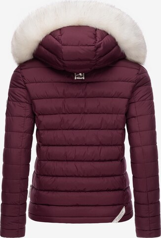 MARIKOO Winter Jacket 'Nasriin' in Red