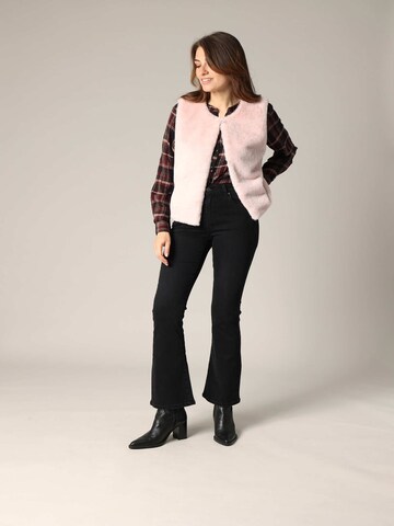 Deeluxe Bodywarmer 'FUZZY' in Roze
