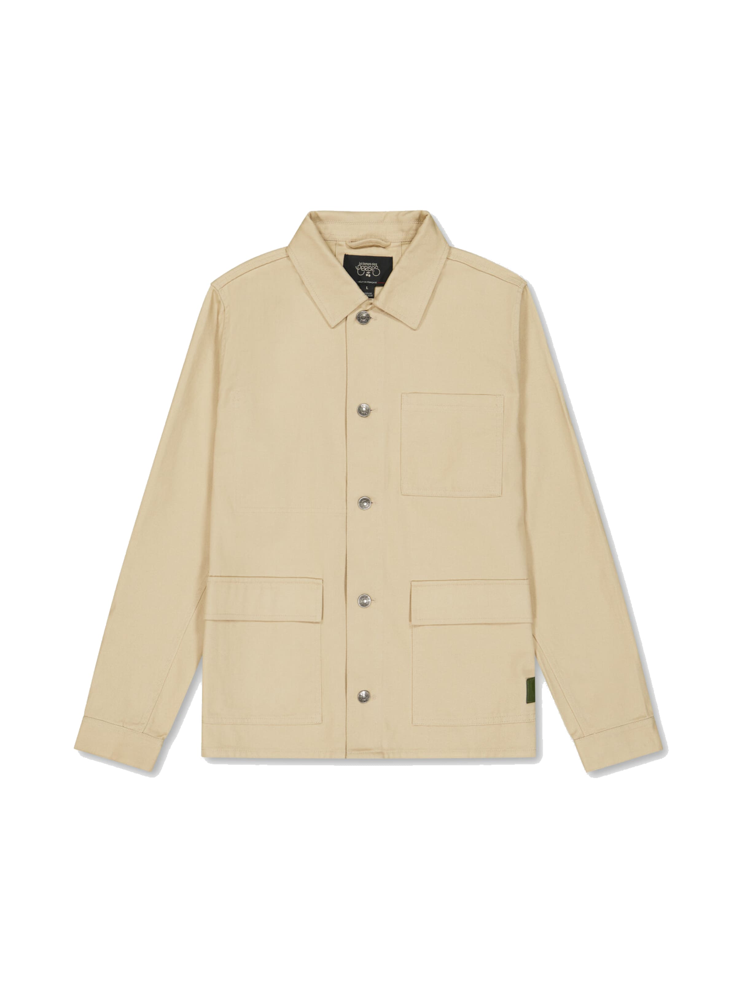 Le Temps Des Cerises Between-Season Jacket in S in Beige, Item view