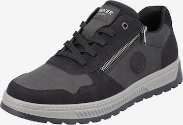 Rieker Athletic Lace-Up Shoes in Grey: front