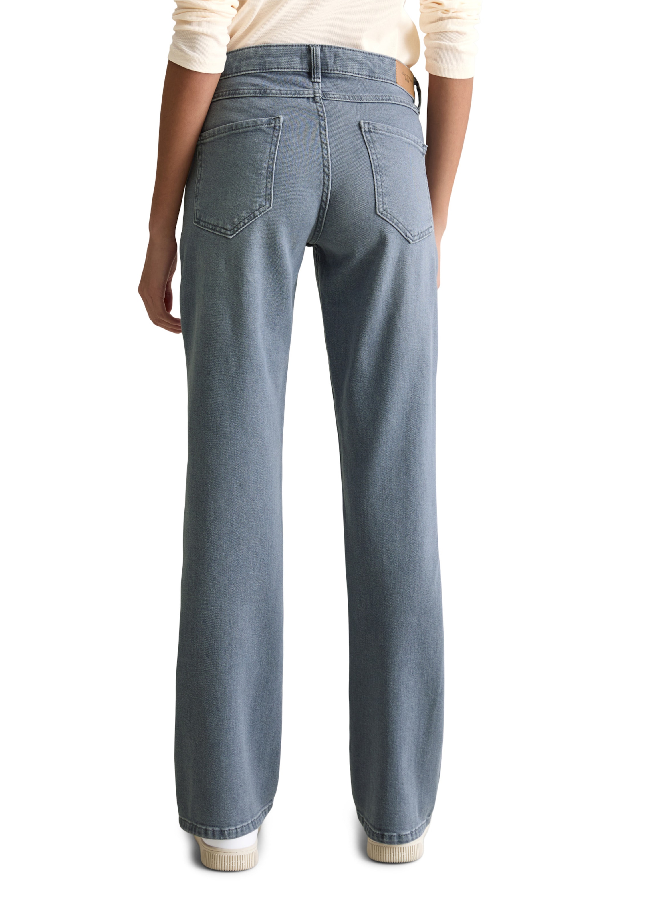 Marc O'Polo DENIM Skinny Jeans 'Nella' in Grijs