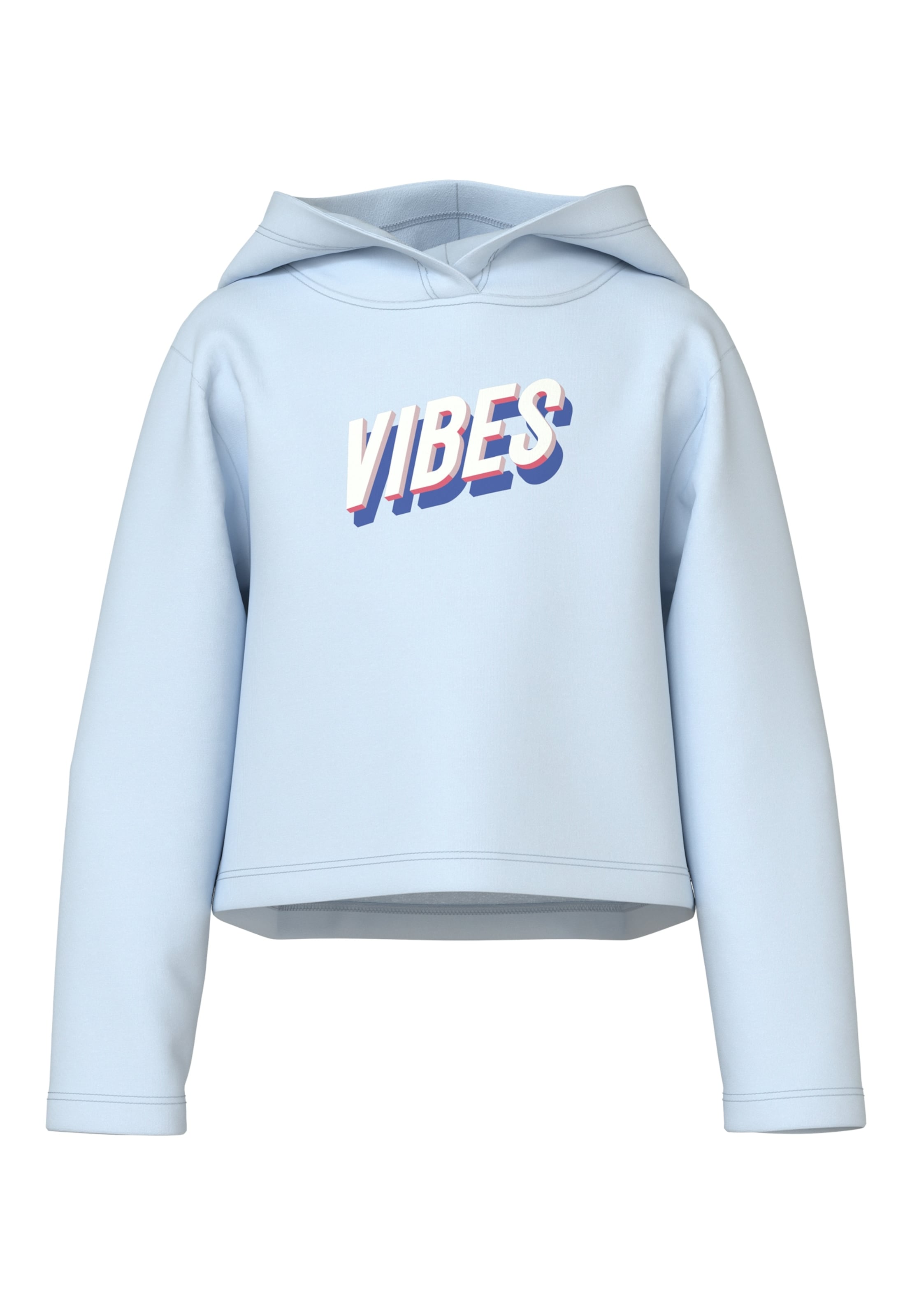 NAME IT Sweatshirt 'NKFVIALA' in Blue: front