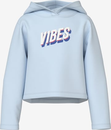 NAME IT Sweatshirt 'NKFVIALA' in Blue: front