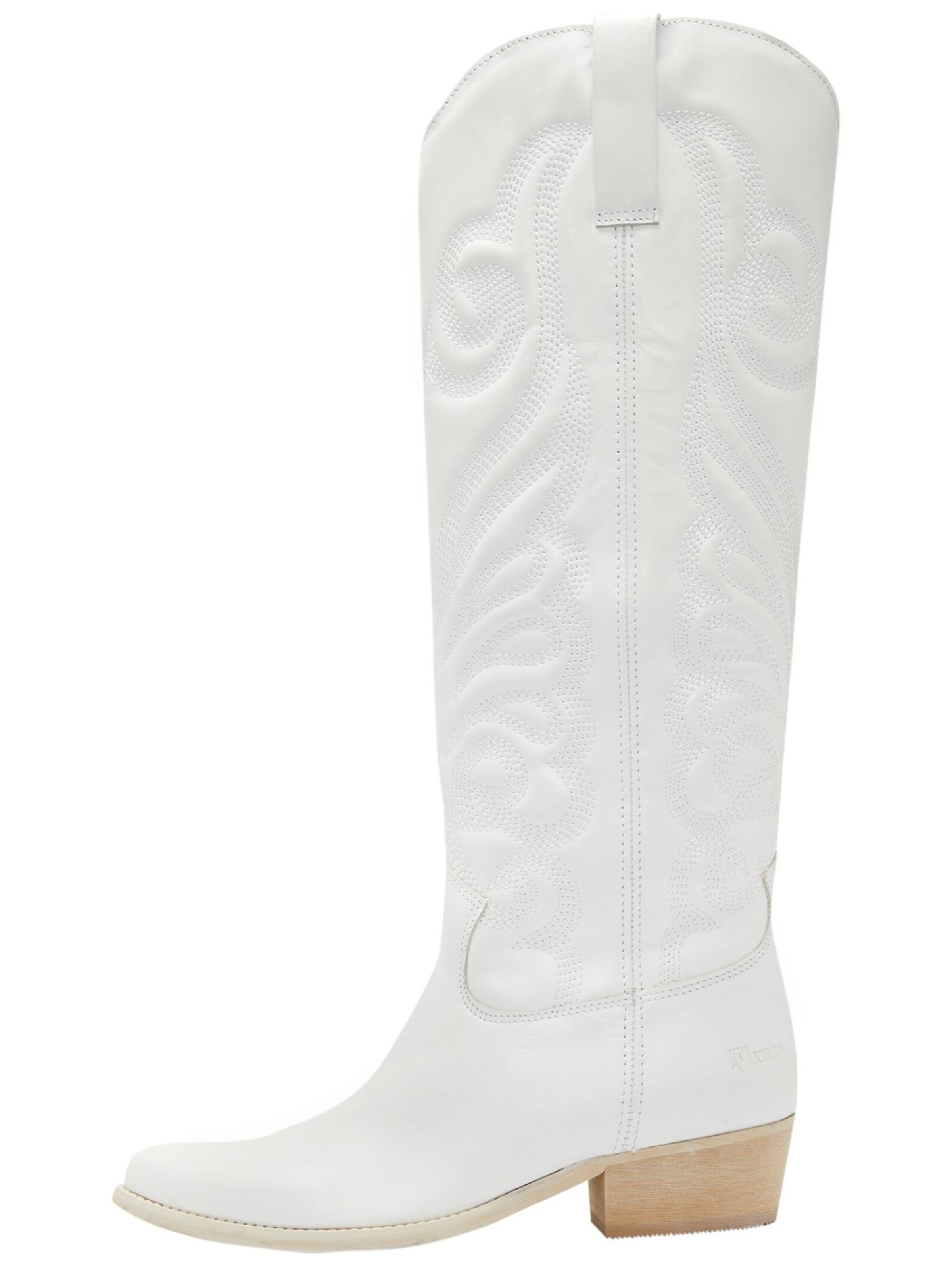 Stivale da cowboy di FELMINI in bianco