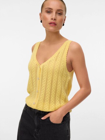 VERO MODA Stricktop 'VMLux' in Gelb: Vorderseite