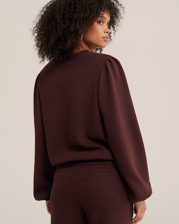 ruda WE Fashion Megztinis be užsegimo
