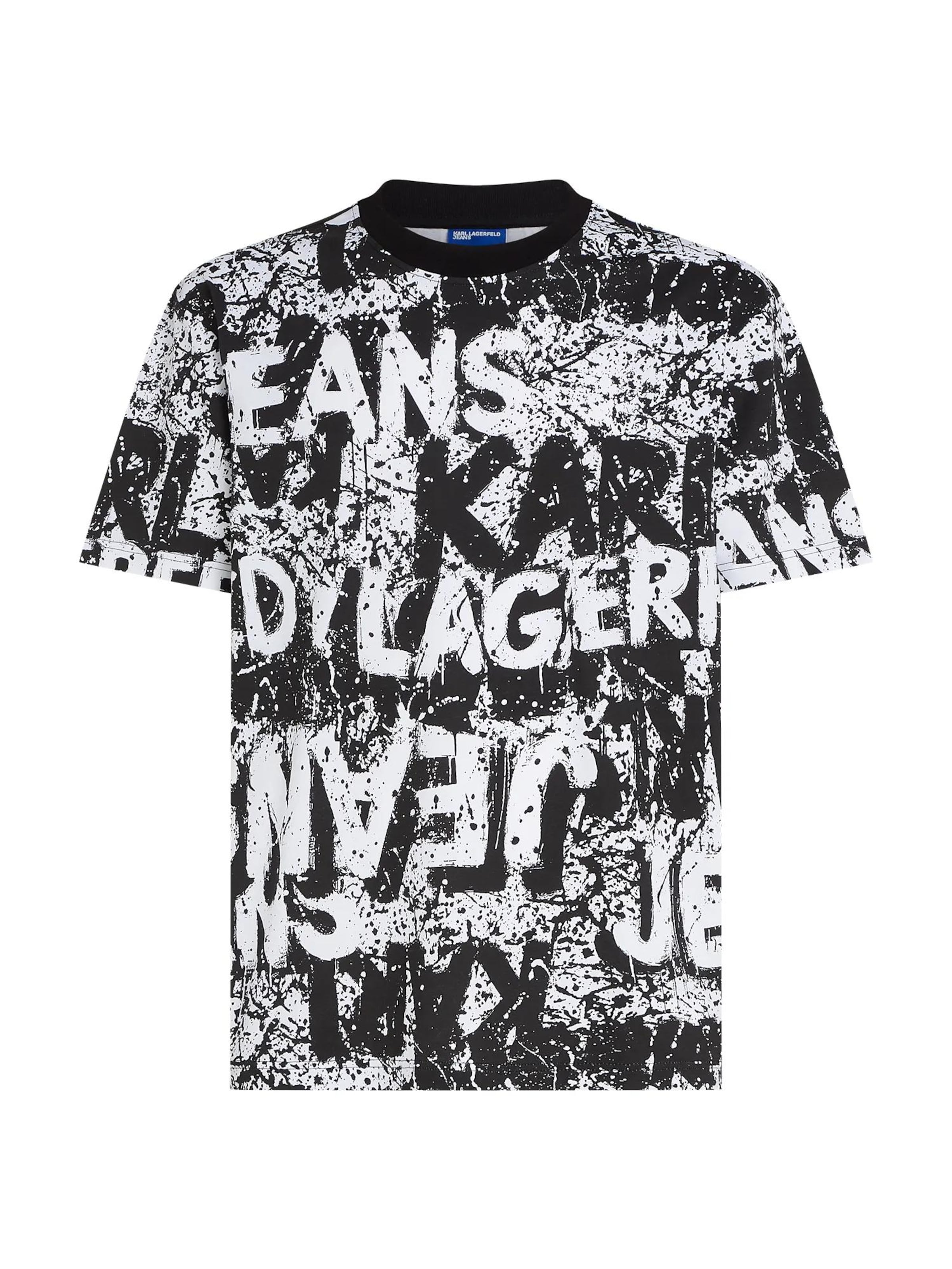KARL LAGERFELD JEANS Paita värissä musta: etupuoli