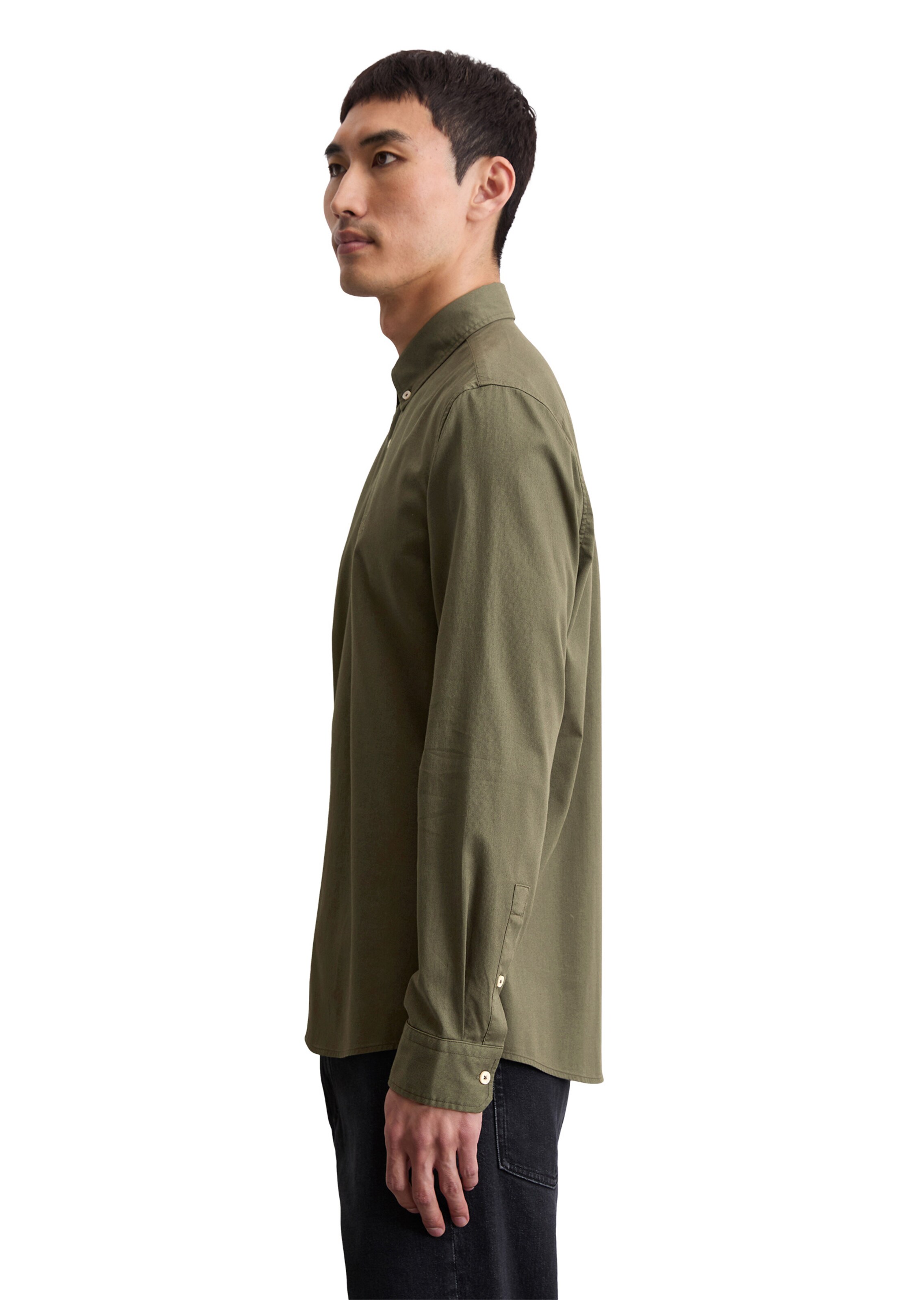 Marc O'Polo Regular Fit Hemd in Grün