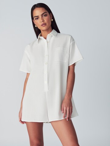Tuta jumpsuit 'AMALFI' di St MRLO in bianco: frontale