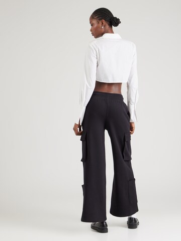 Sublevel Loose fit Cargo Pants in Black