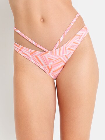 LSCN by LASCANA Bikinihose 'Lisa' in Pink: predná strana