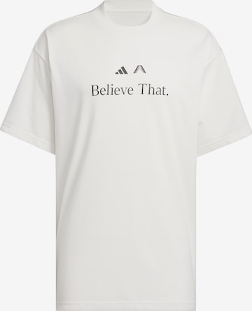 ADIDAS PERFORMANCE Performance shirt 'Anthony Edwards Believe' in White: front