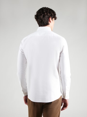 BOSS Slim fit Πουκάμισο 'ROAN' σε λευκό
