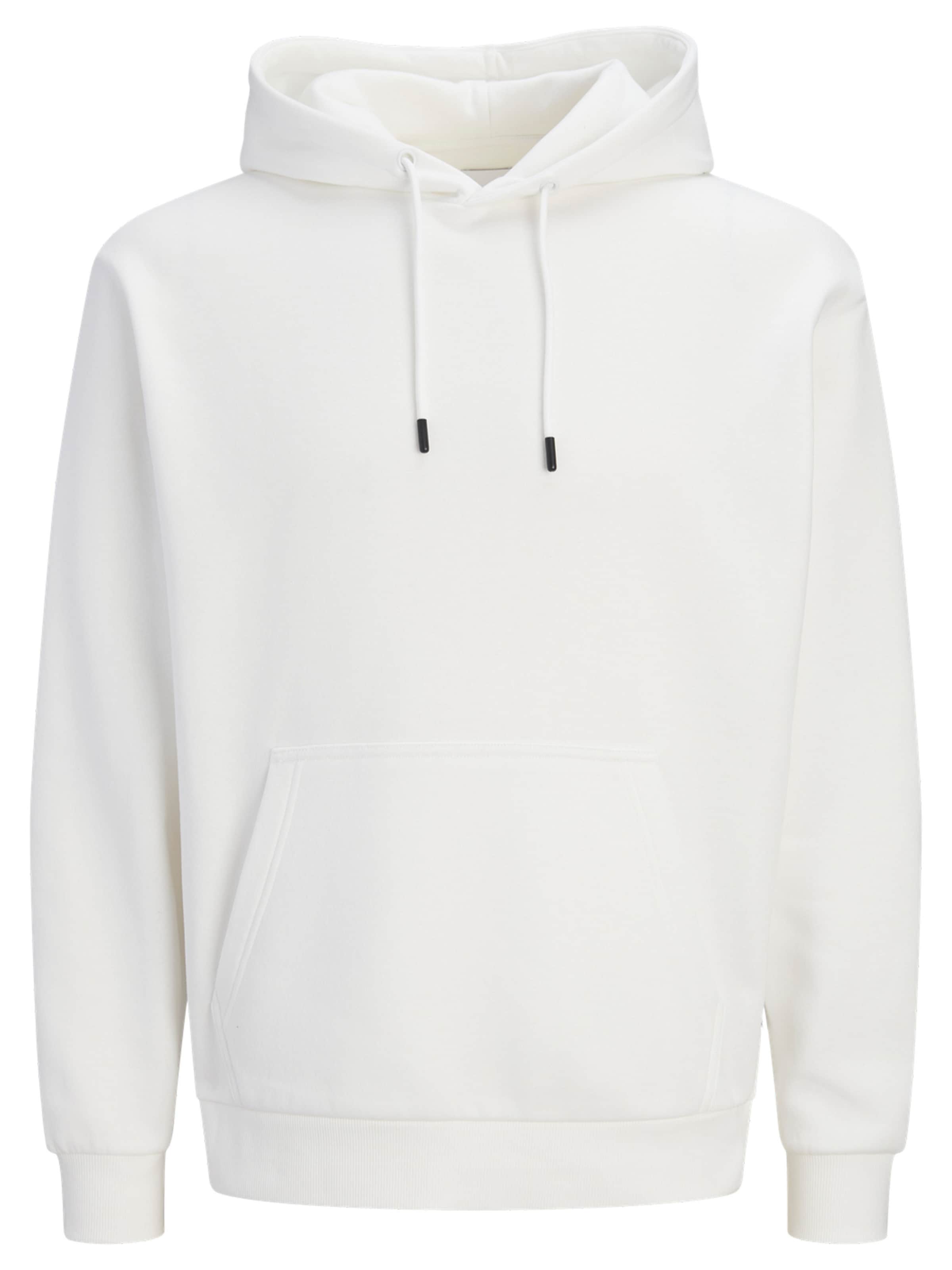 JACK & JONES Sweatshirt 'Bradley' in White: front