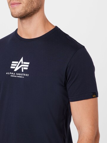 T-Shirt ALPHA INDUSTRIES en bleu