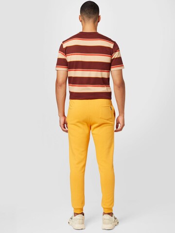 Only & Sons Tapered Trousers 'Ceres' in Yellow