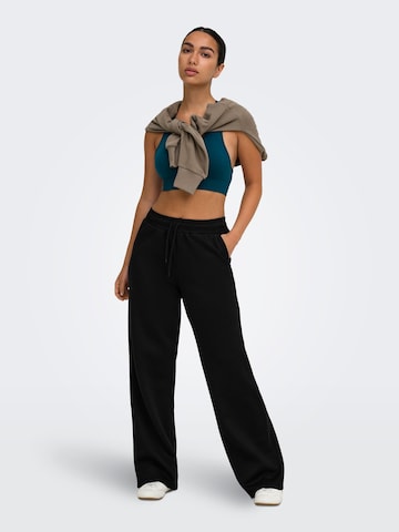 ONLY PLAY Regular Workout Pants 'ONPLOUNGE' in Black