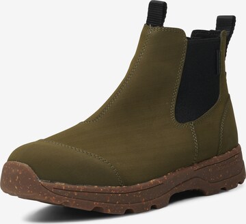 WODEN Chelsea boots in Groen: voorkant