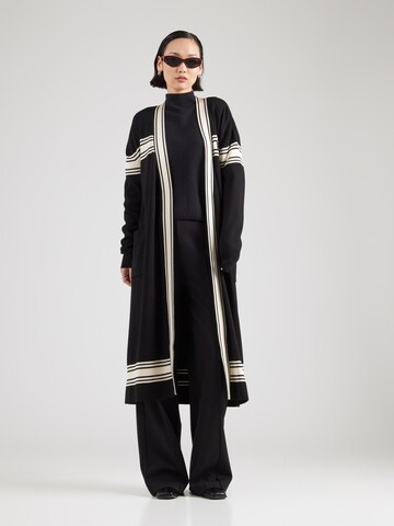 Cappotto in maglia di Elisabetta Franchi in nero