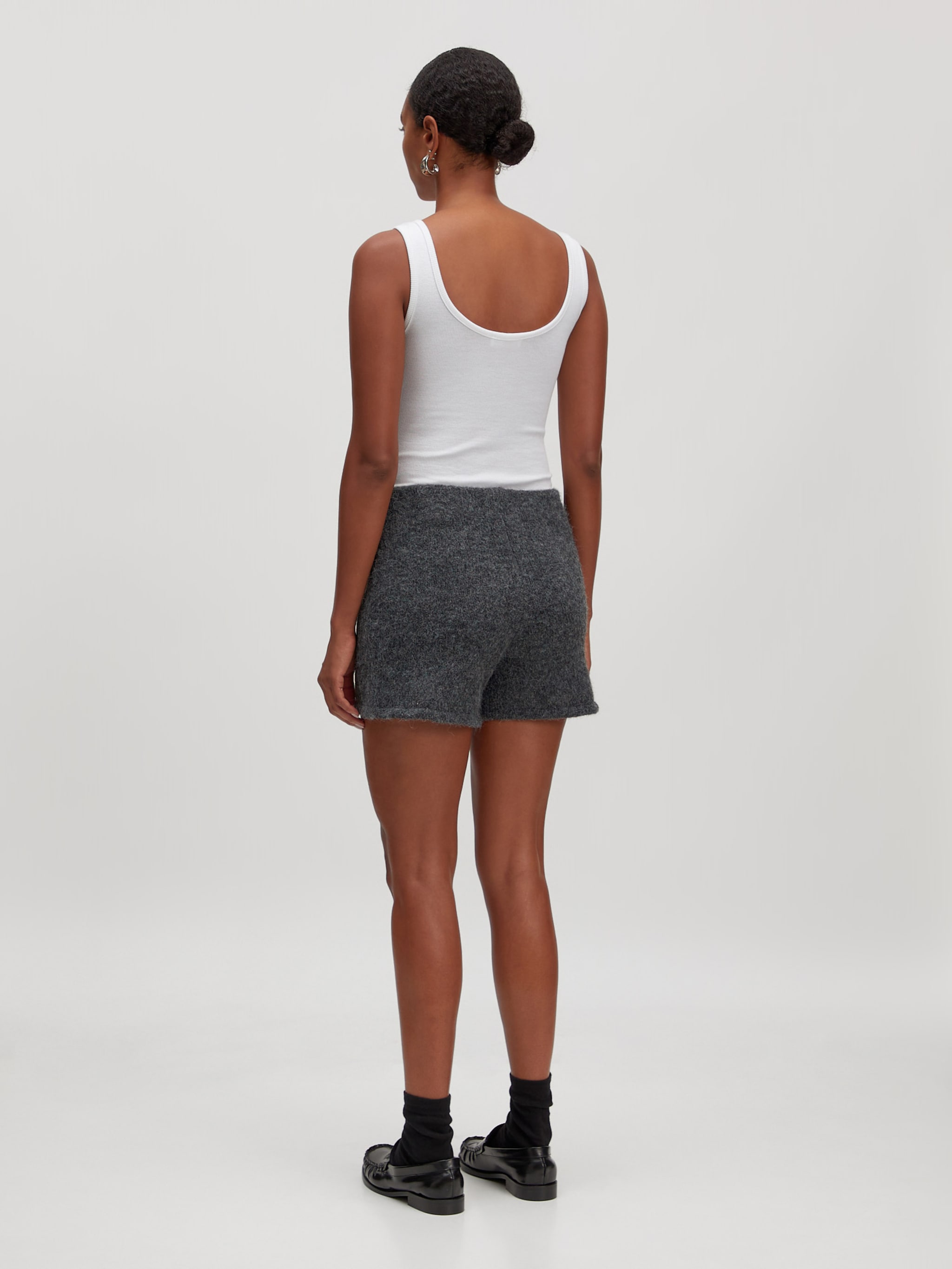 EDITED Producten Broek 'Stevie' Grijs