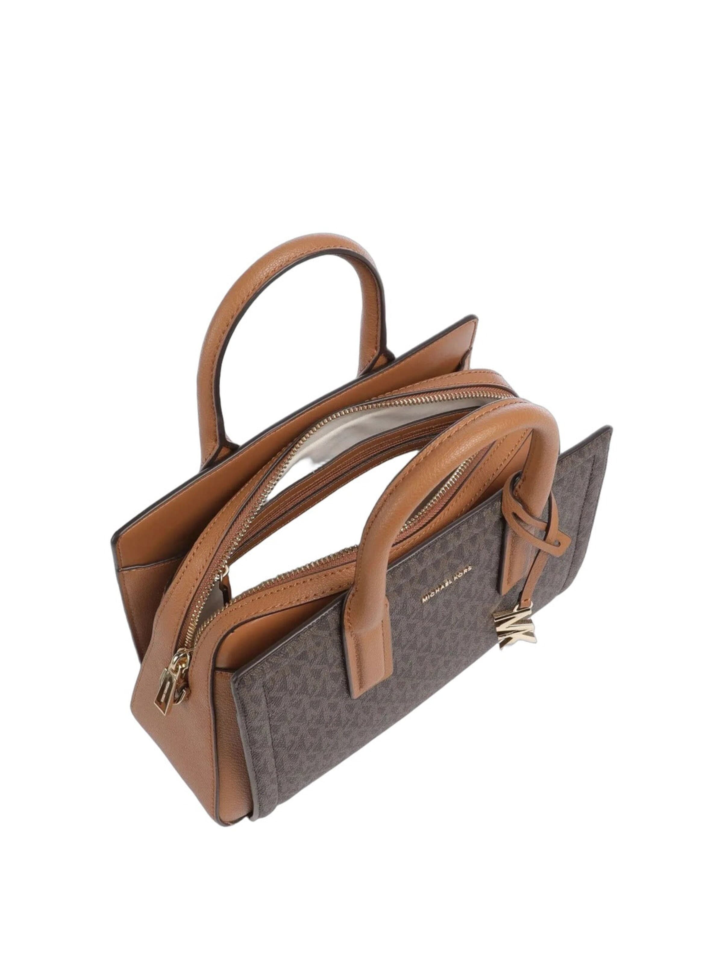 MICHAEL Michael Kors Ročna torbica 'Laila' | rjava barva