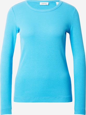 ESPRIT Shirt in Blauw: voorkant