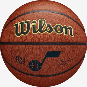 WILSON Ball 'NBA Team Alliance Utah Jazz' in Brown: front