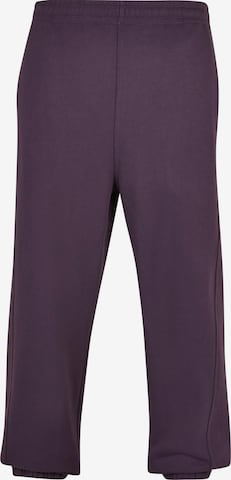 Urban Classics Tapered Pants in Purple: front