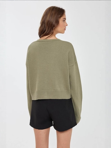 Hiccup Strickjacke in Grün